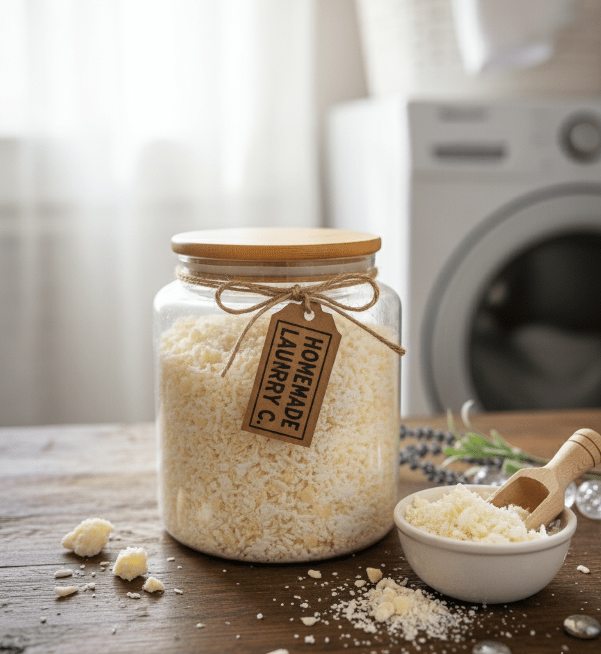 🌼 DIY All-Natural Laundry Detergent: Simple, Effective, and Gentle on You and the Earth - Bee Bliss Bath and Body