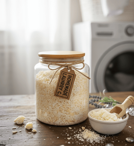 🌼 DIY All-Natural Laundry Detergent: Simple, Effective, and Gentle on You and the Earth - Bee Bliss Bath and Body