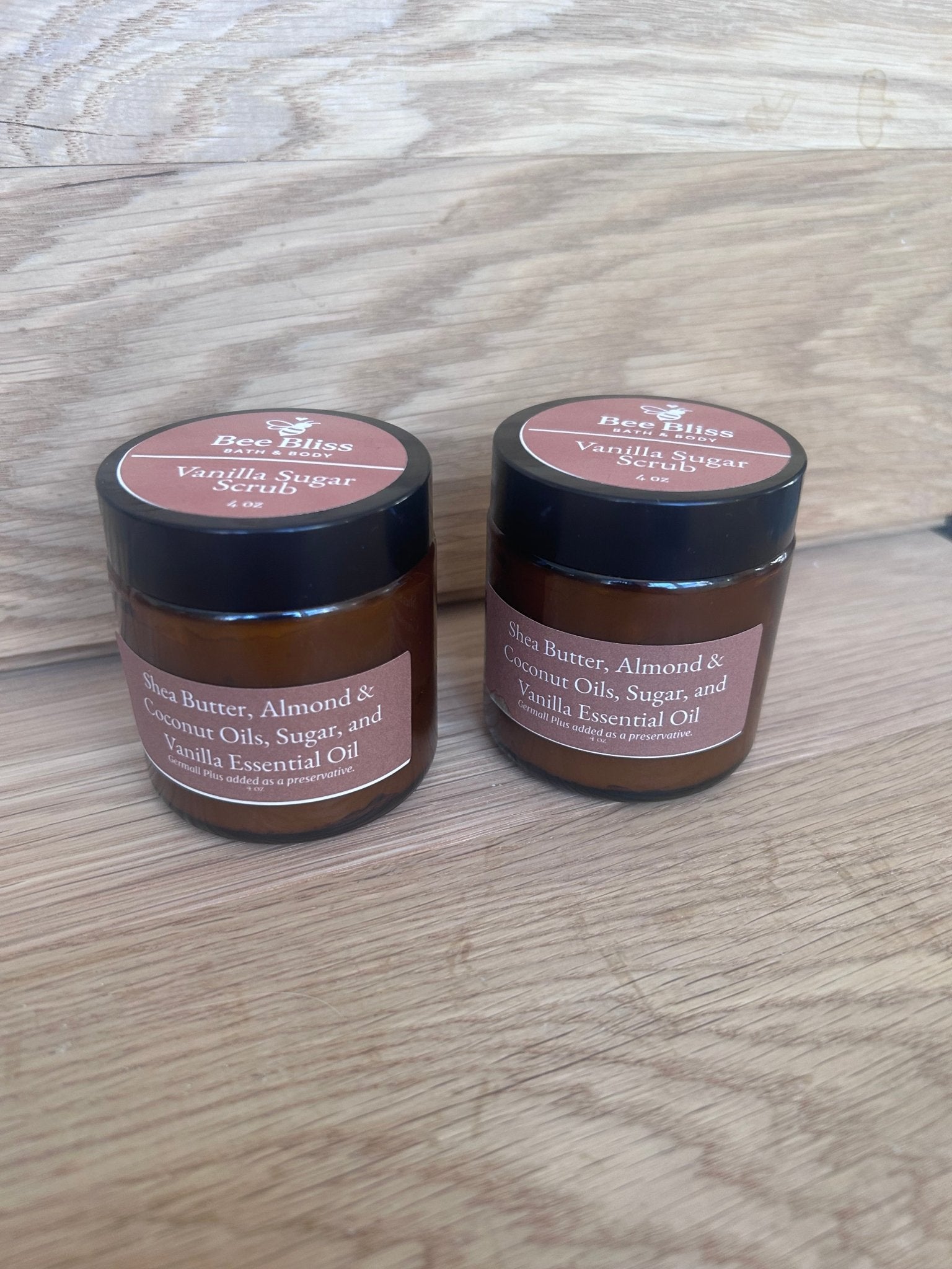 Shea Butter Vanilla Sugar Scrub - Bee Bliss Bath and Body