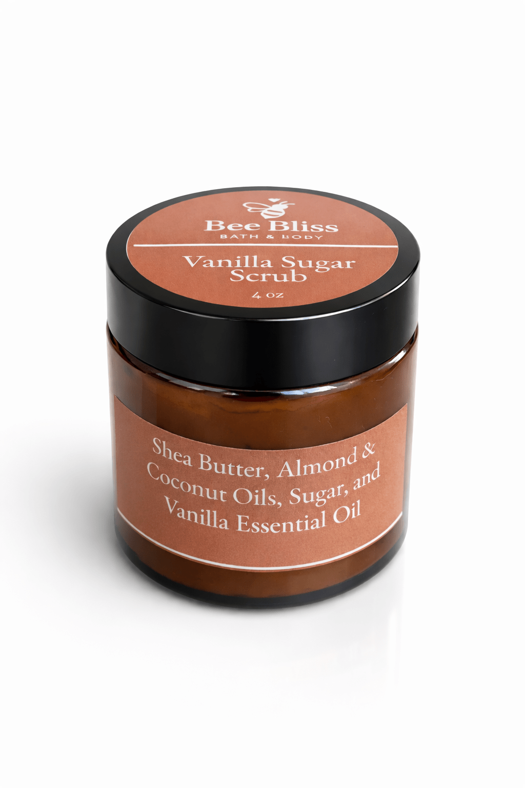 Shea Butter Vanilla Sugar Scrub - Bee Bliss Bath and Body
