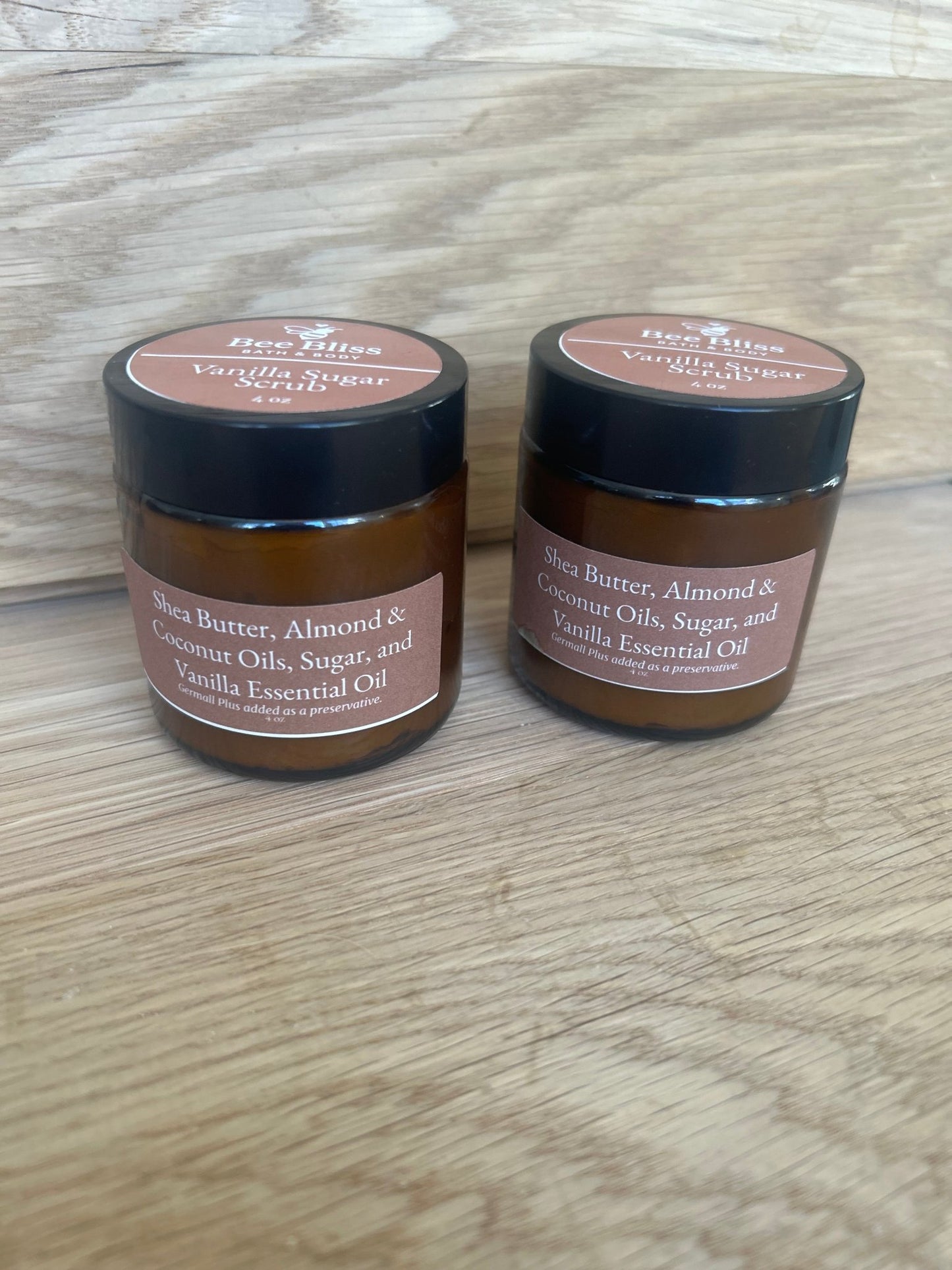 Shea Butter Vanilla Sugar Scrub - Bee Bliss Bath and Body