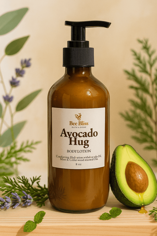 Avocado Hug Body Lotion Cream - Bee Bliss Bath and Body