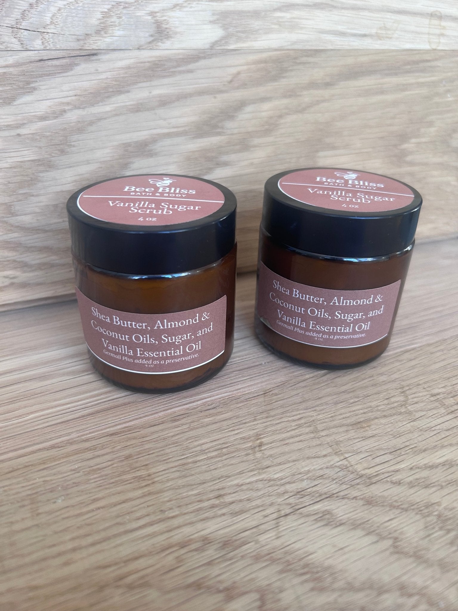 Shea Butter Vanilla Sugar Scrub - Bee Bliss Bath and Body