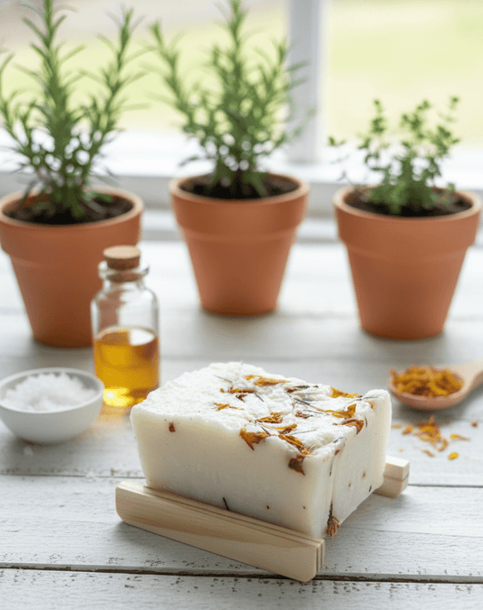 Calendula Herbal Harmony Artisan Soap - Bee Bliss Bath and Body