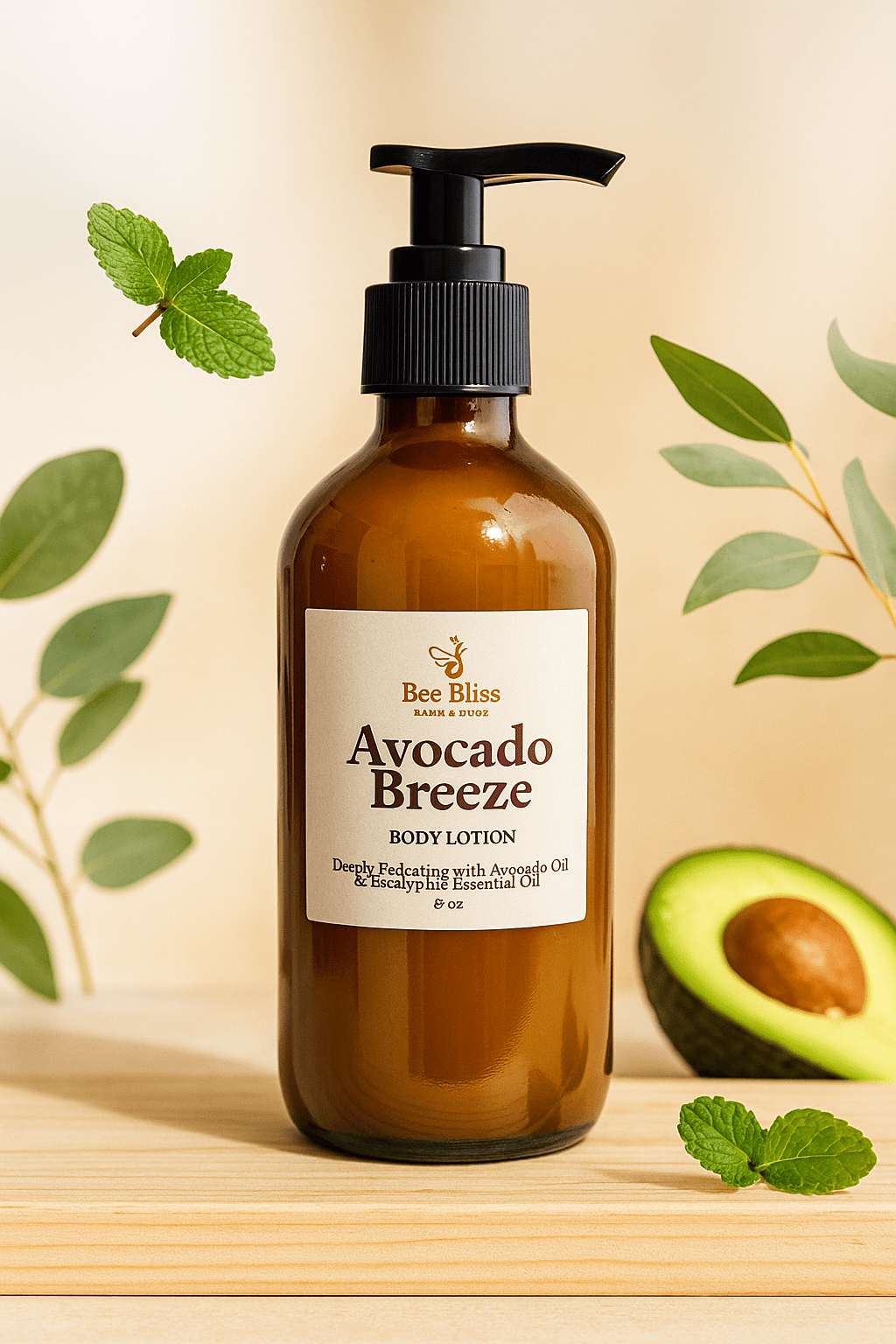 Avocado Breeze Body Lotion - Bee Bliss Bath and Body