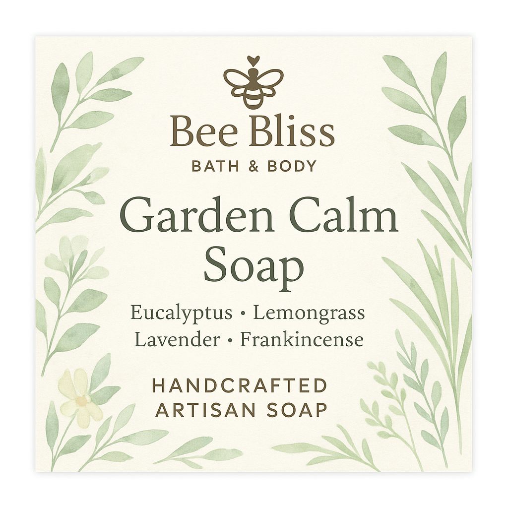 Calendula Garden Calm Artisan Soap - Bee Bliss Bath and Body