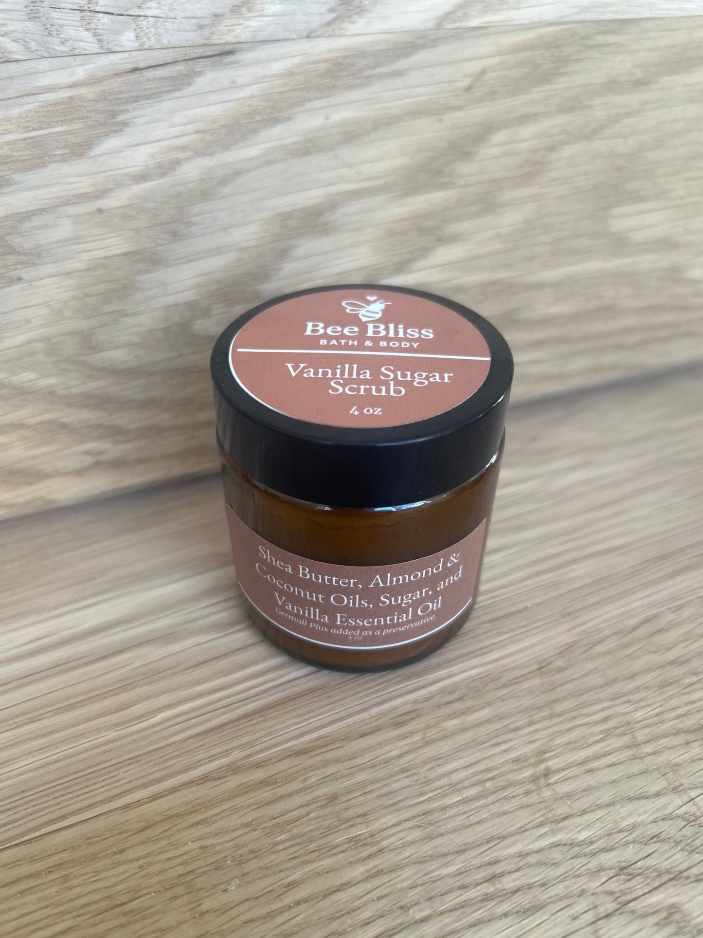 Shea Butter Vanilla Sugar Scrub - Bee Bliss Bath and Body