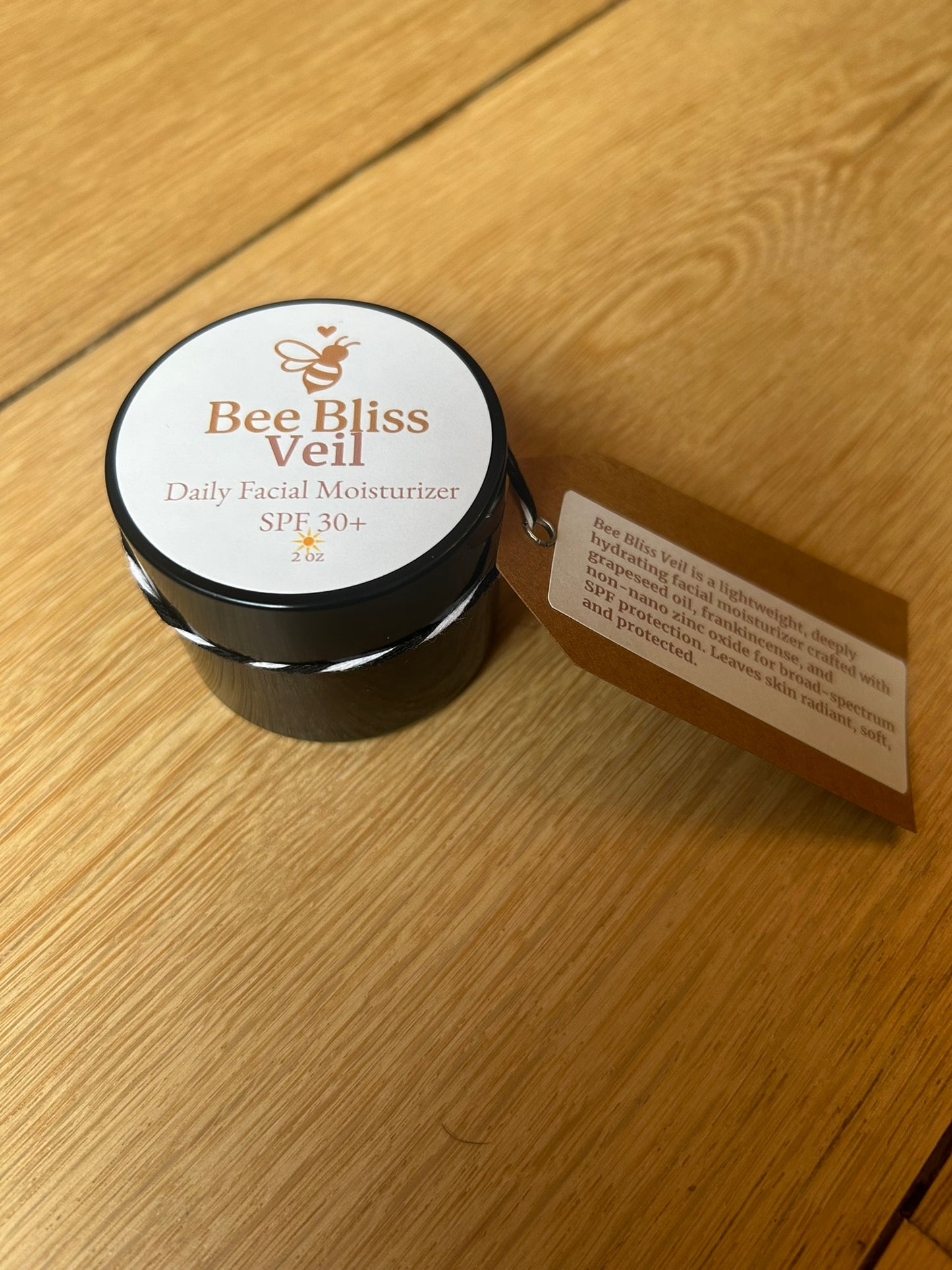 Veil Facial Moisturizer with SPF 30 + - Bee Bliss Bath and Body