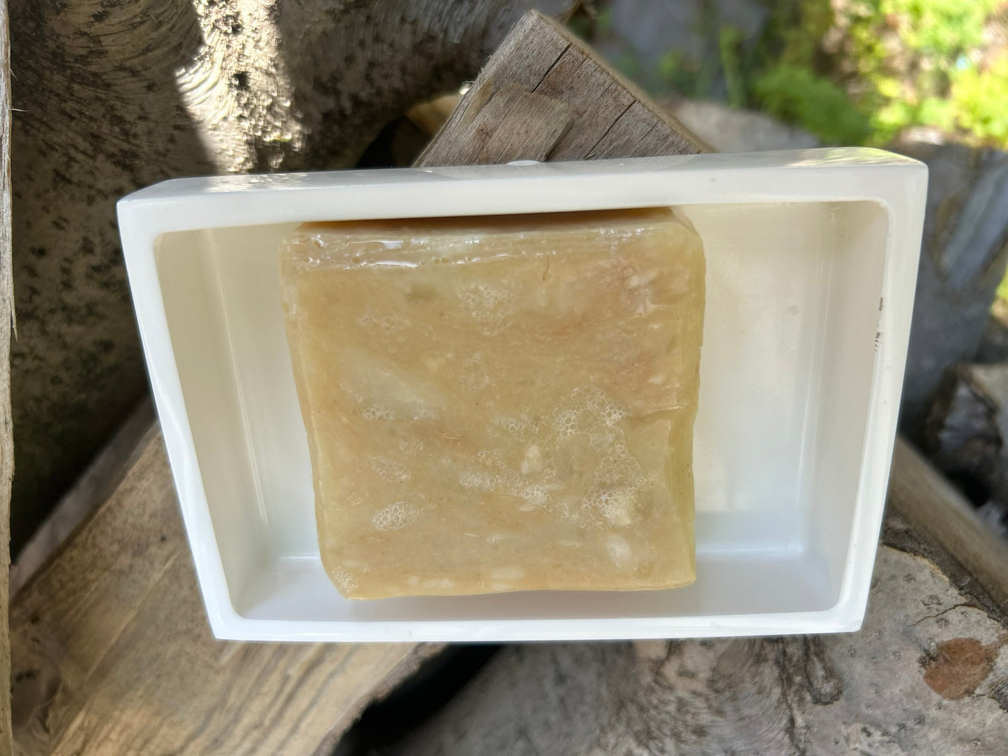 Bee Bliss Cedar Calm French Milled Artisan Soap - Bee Bliss Bath and Body
