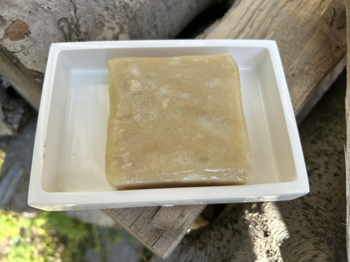 Bee Bliss Cedar Calm French Milled Artisan Soap - Bee Bliss Bath and Body