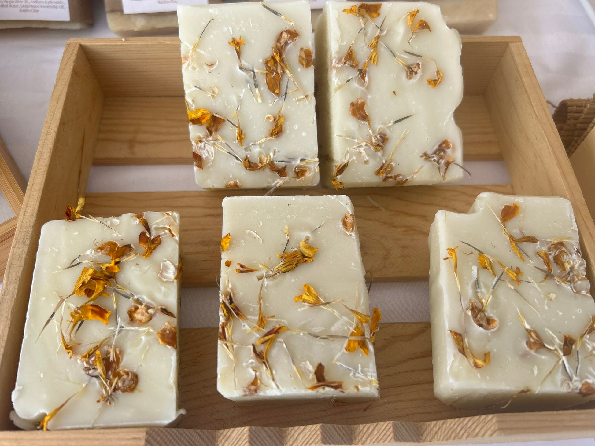 Calendula Garden Calm Artisan Soap - Bee Bliss Bath and Body