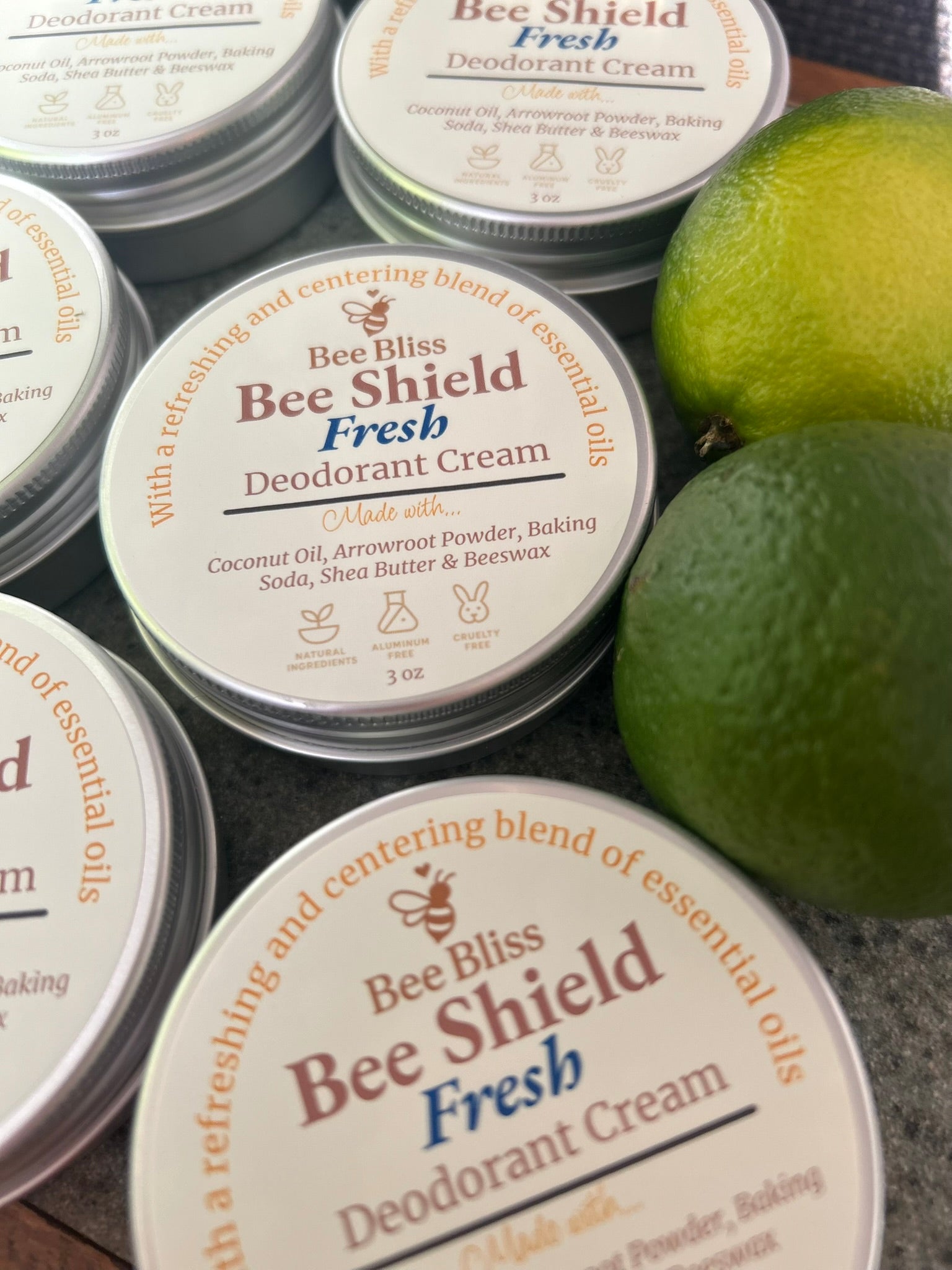 Bee Shield Refresh Deodorant Cream - Bee Bliss Bath and Body