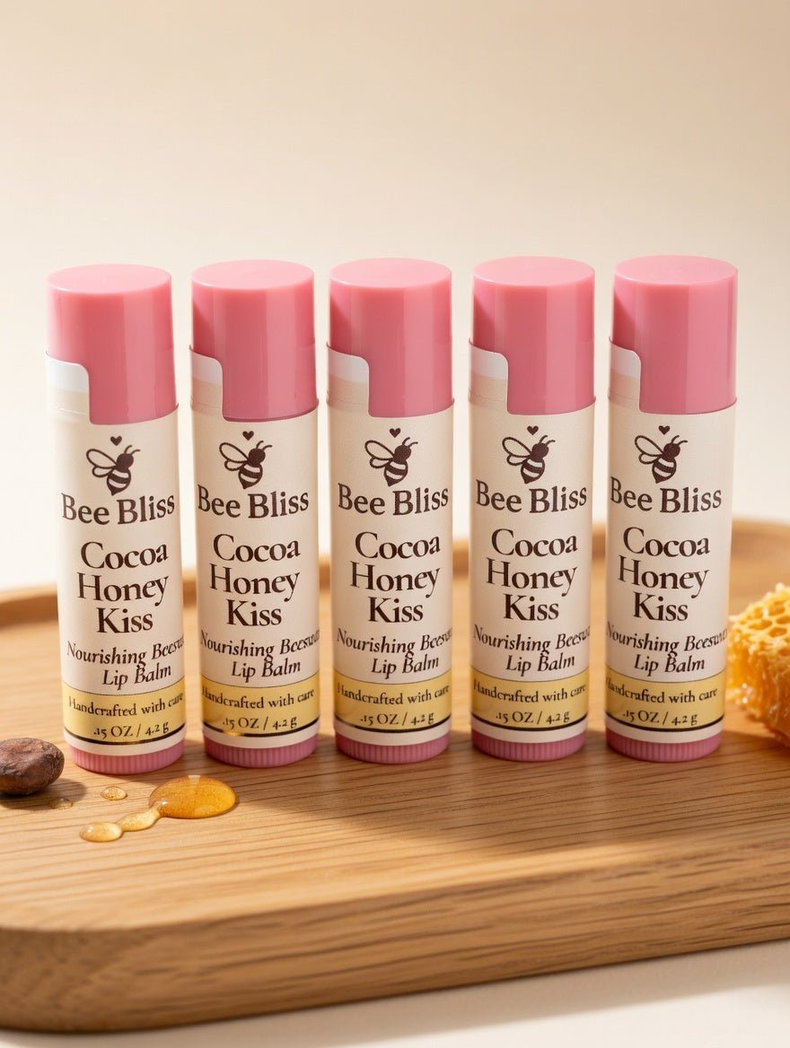 Cocoa Honey Kiss Lip Elixir - Bee Bliss Bath and Body